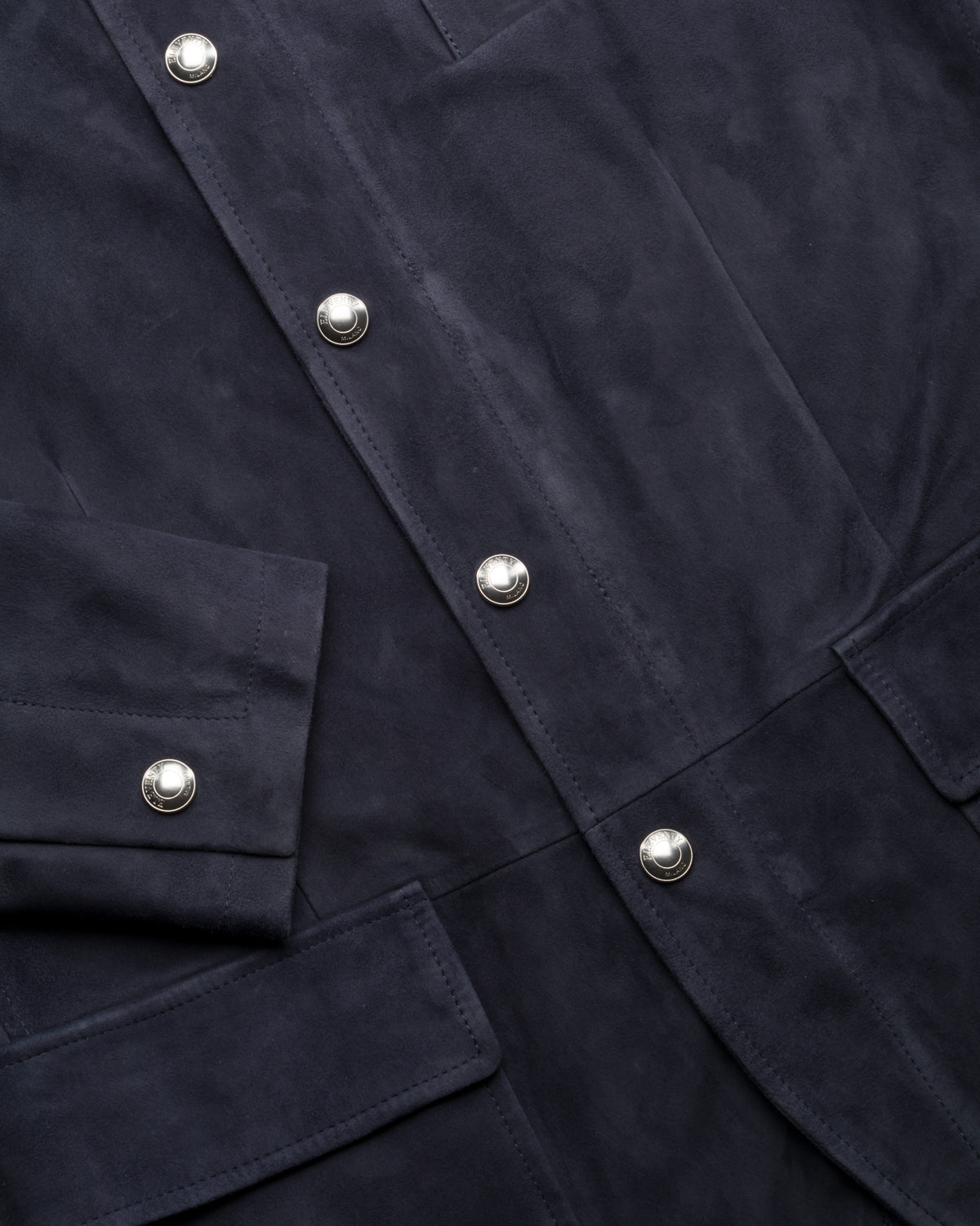 Lamb velor Nehru jacket slim fit