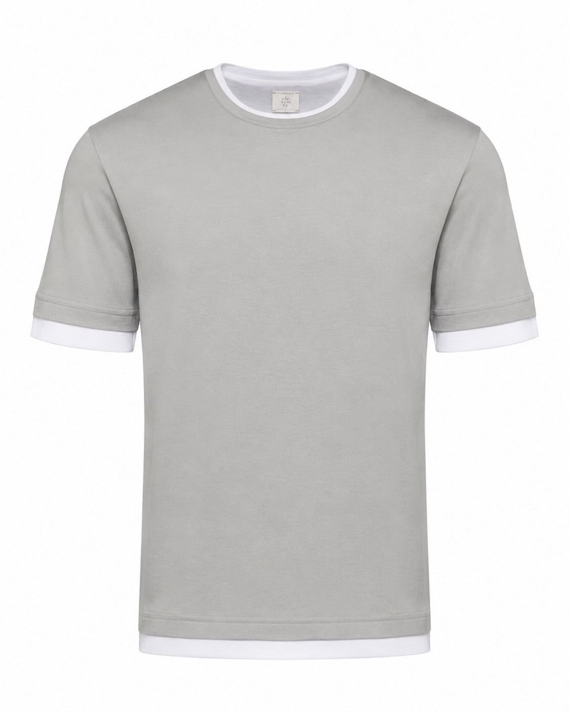 Cotton twill T-shirt relaxed fit