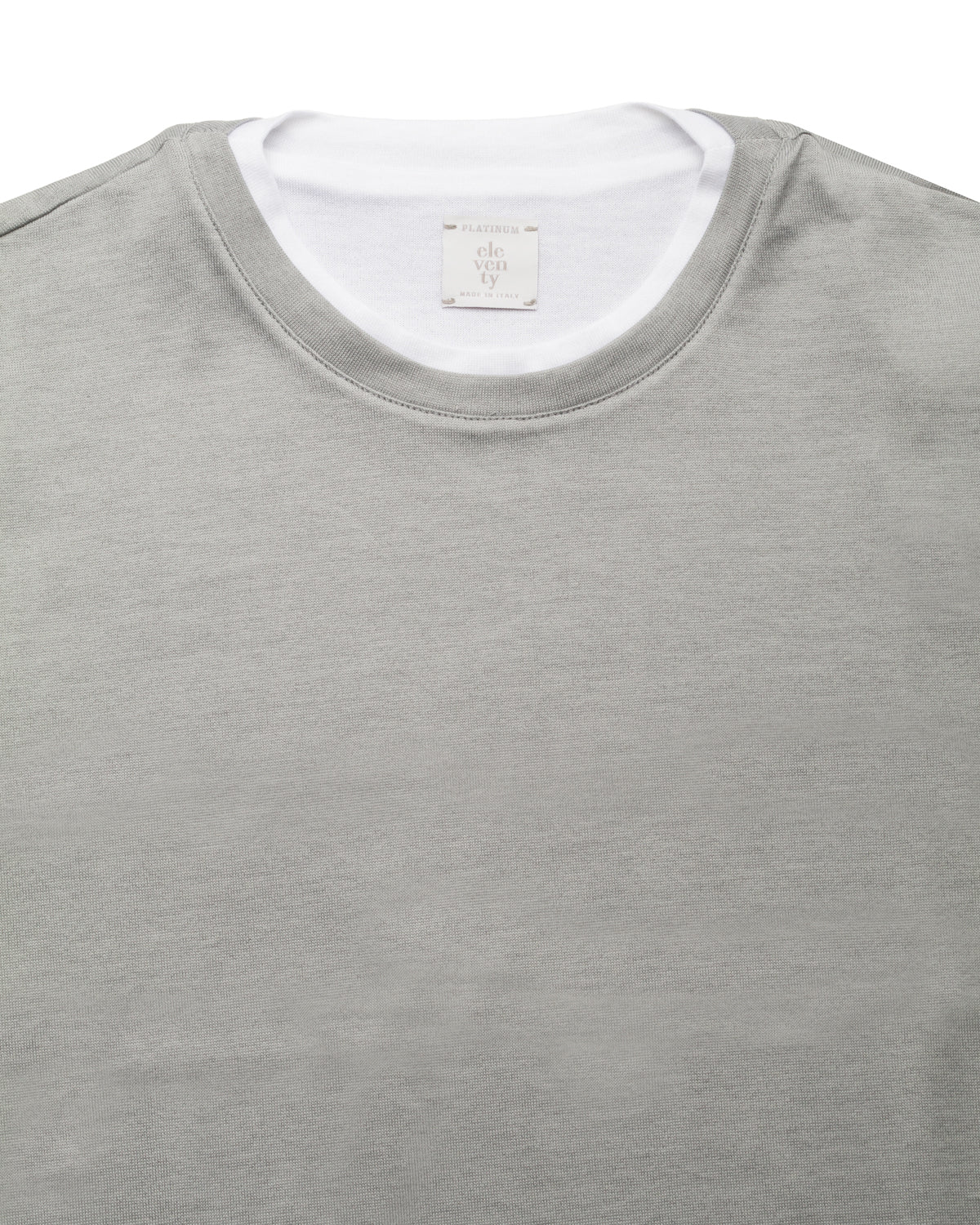 Cotton twill T-shirt relaxed fit
