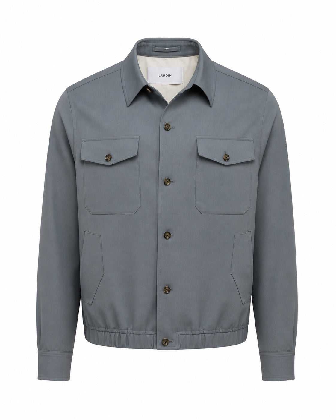 Shirtjacket Wolle Relaxed Fit gefüttert