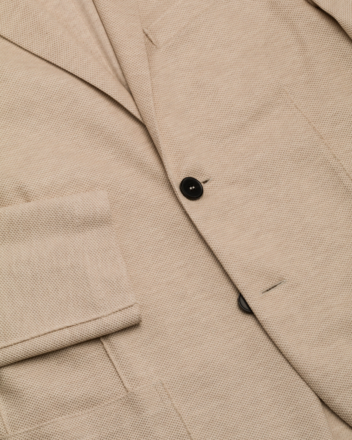 Jersey blazer, cotton, slim fit, unlined
