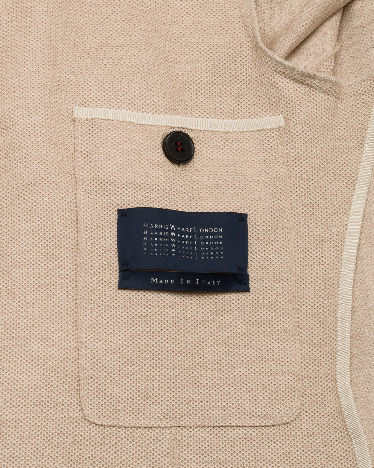 Jersey blazer, cotton, slim fit, unlined