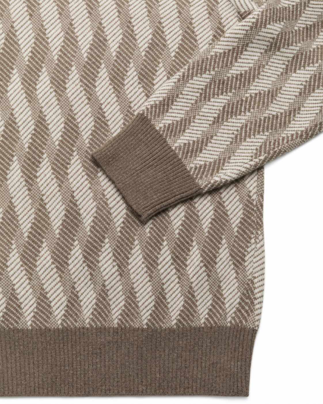 Rollkragenpullover aus Wolle und Kaschmir im Slim Fit