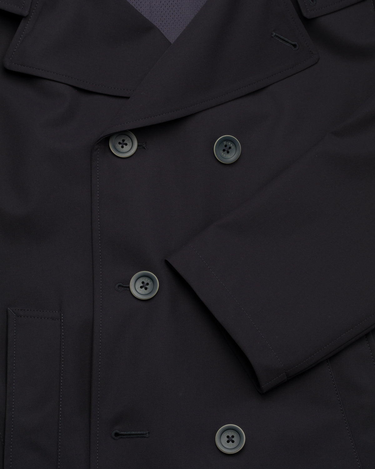 Caban Tech coat, slim fit, water-repellent