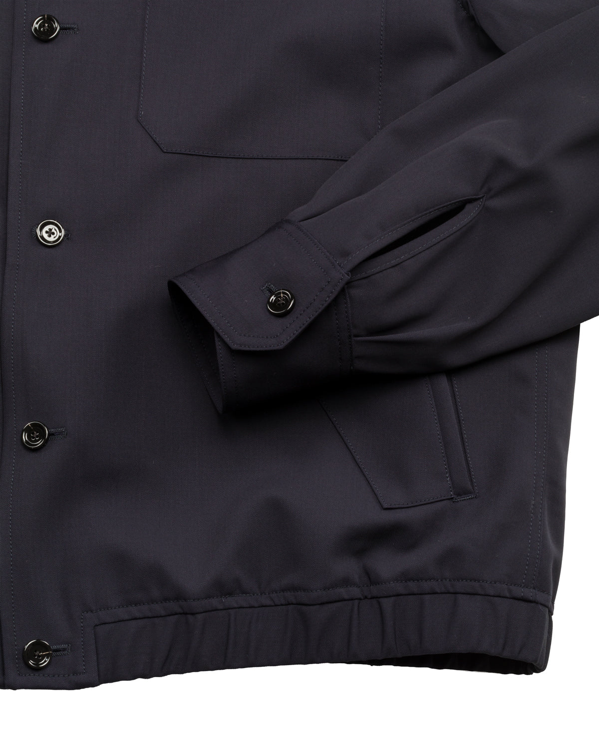 Shirtjacket Wolle Relaxed Fit gefüttert