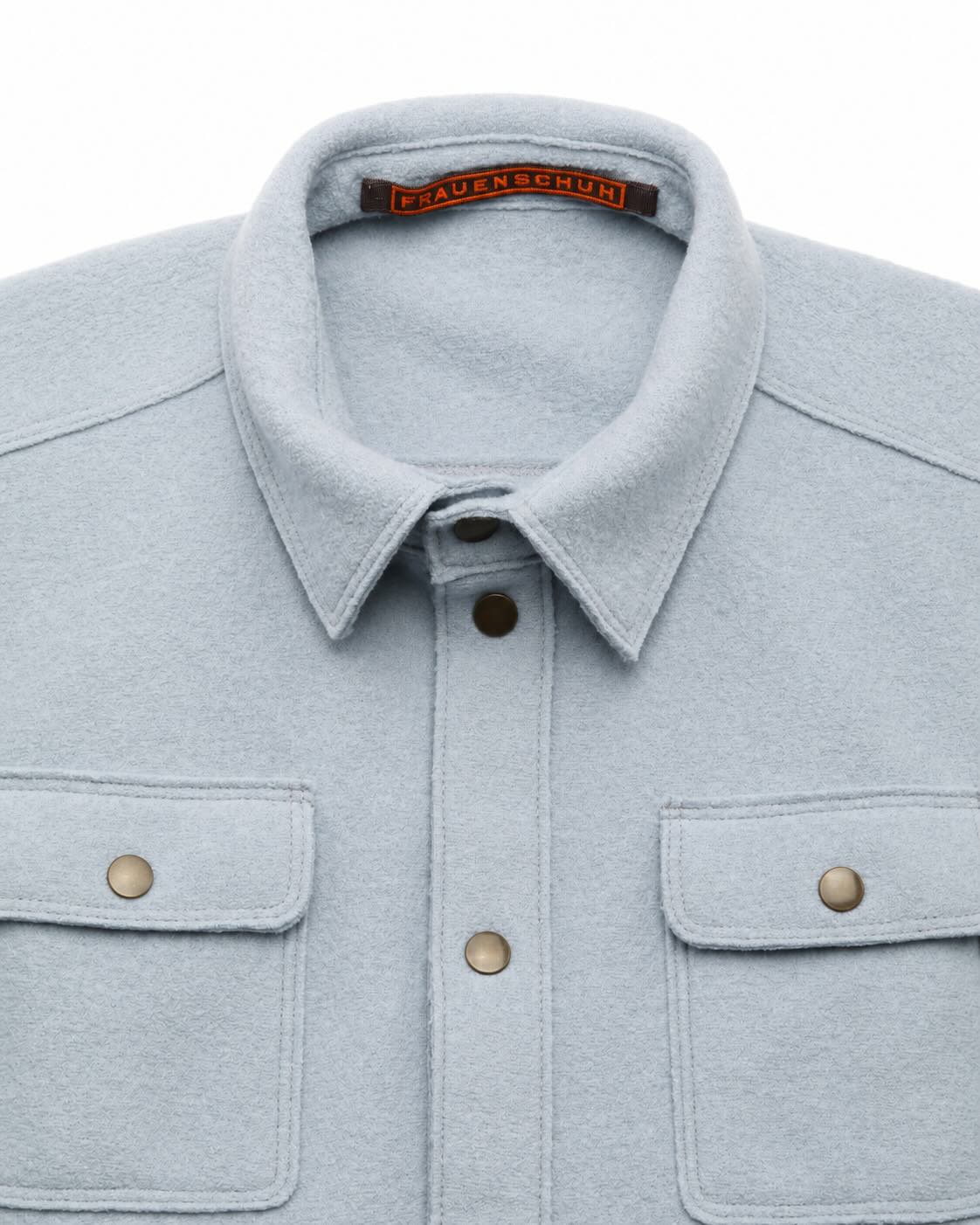 Overshirt Valentin aus Merinowolle – Regular Fit