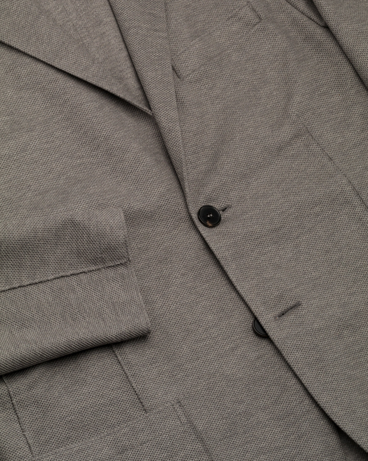 Jersey blazer, cotton, slim fit, unlined