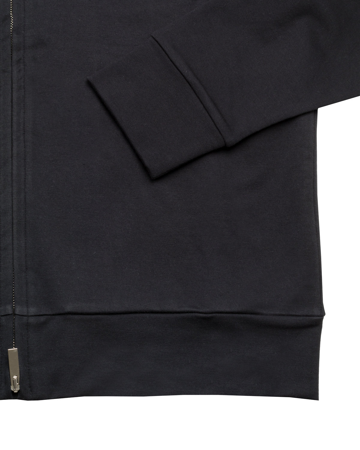 Kapuzenweste Bio Baumwolle Jersey Slim Fit