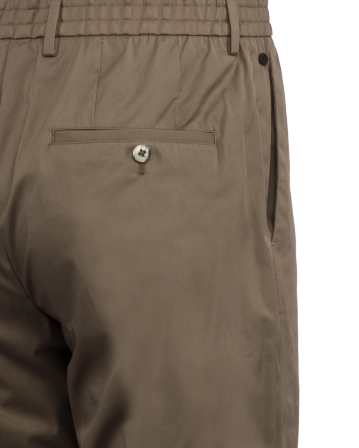 Baumwollmix Hose Bundfalte Slim Fit