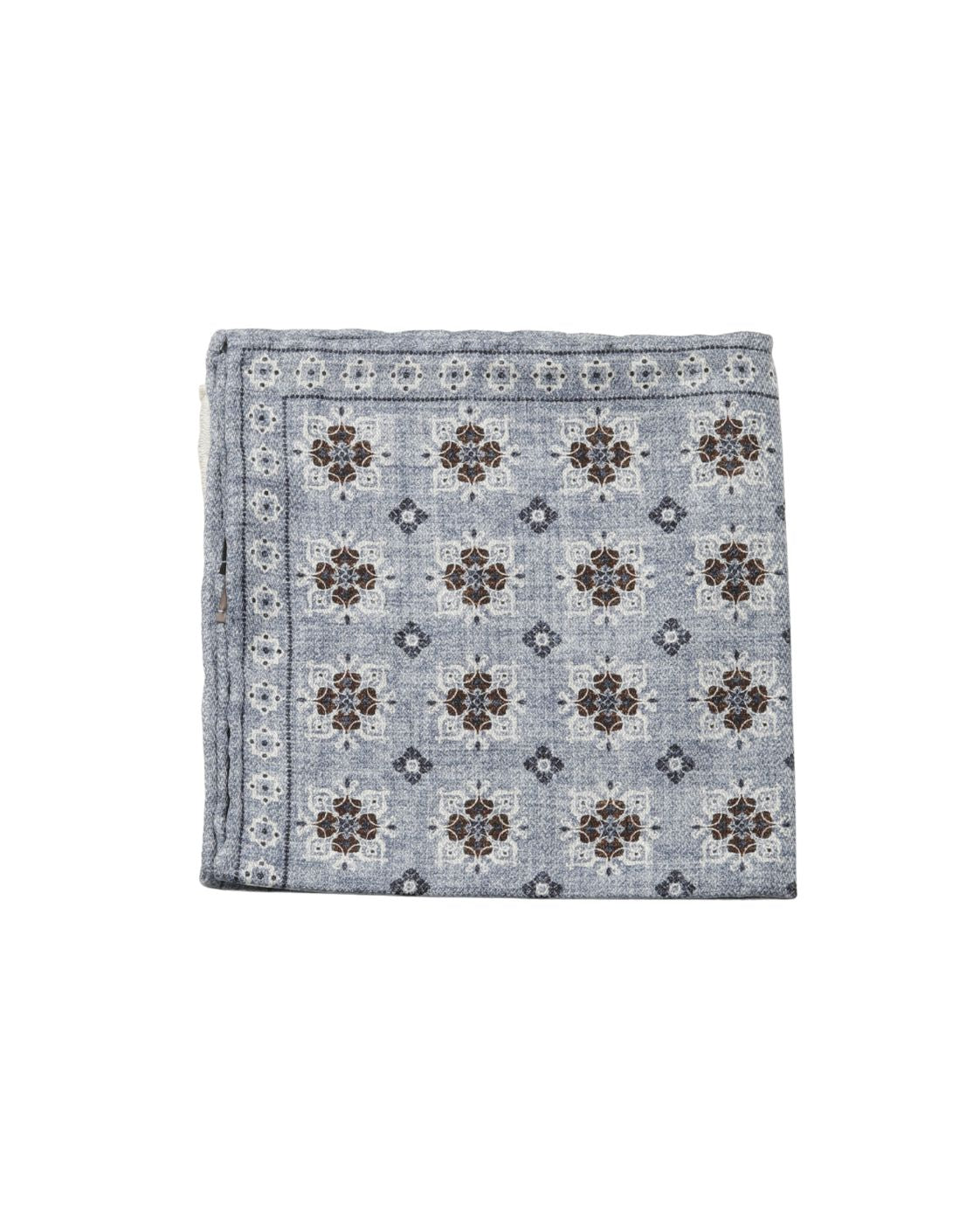 Seideneinstecktuch EASY mit beidseitigem Ornamentmuster