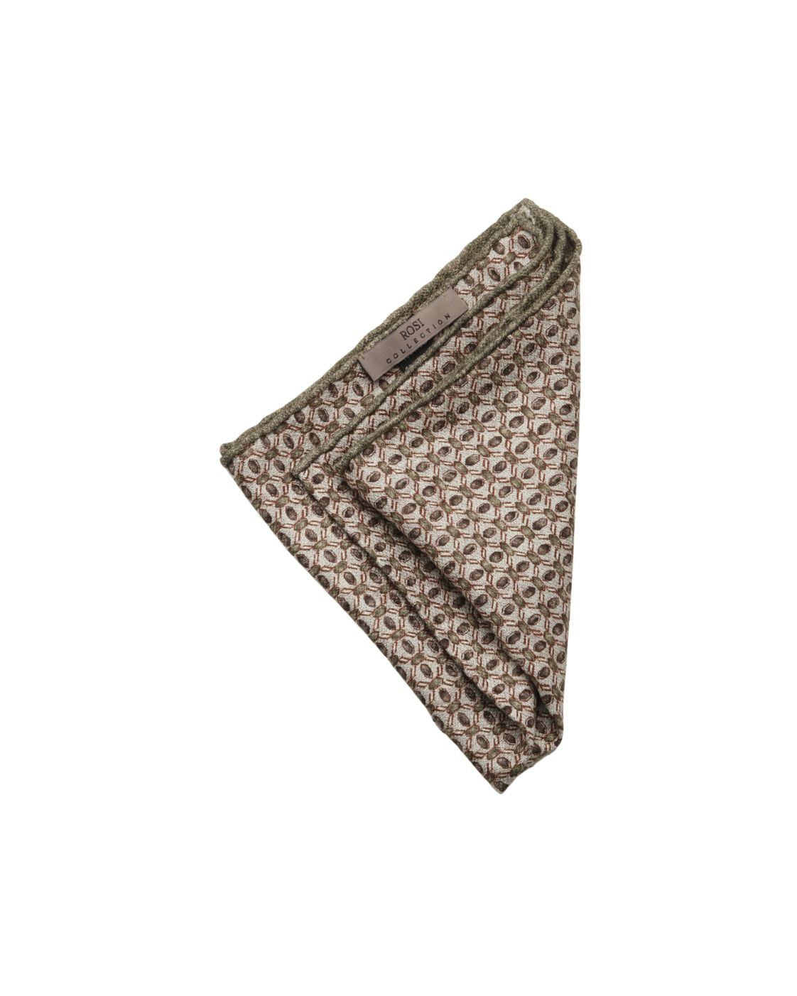 Einstecktuch EASY aus Seide mit Paisley- und Geometriemuster