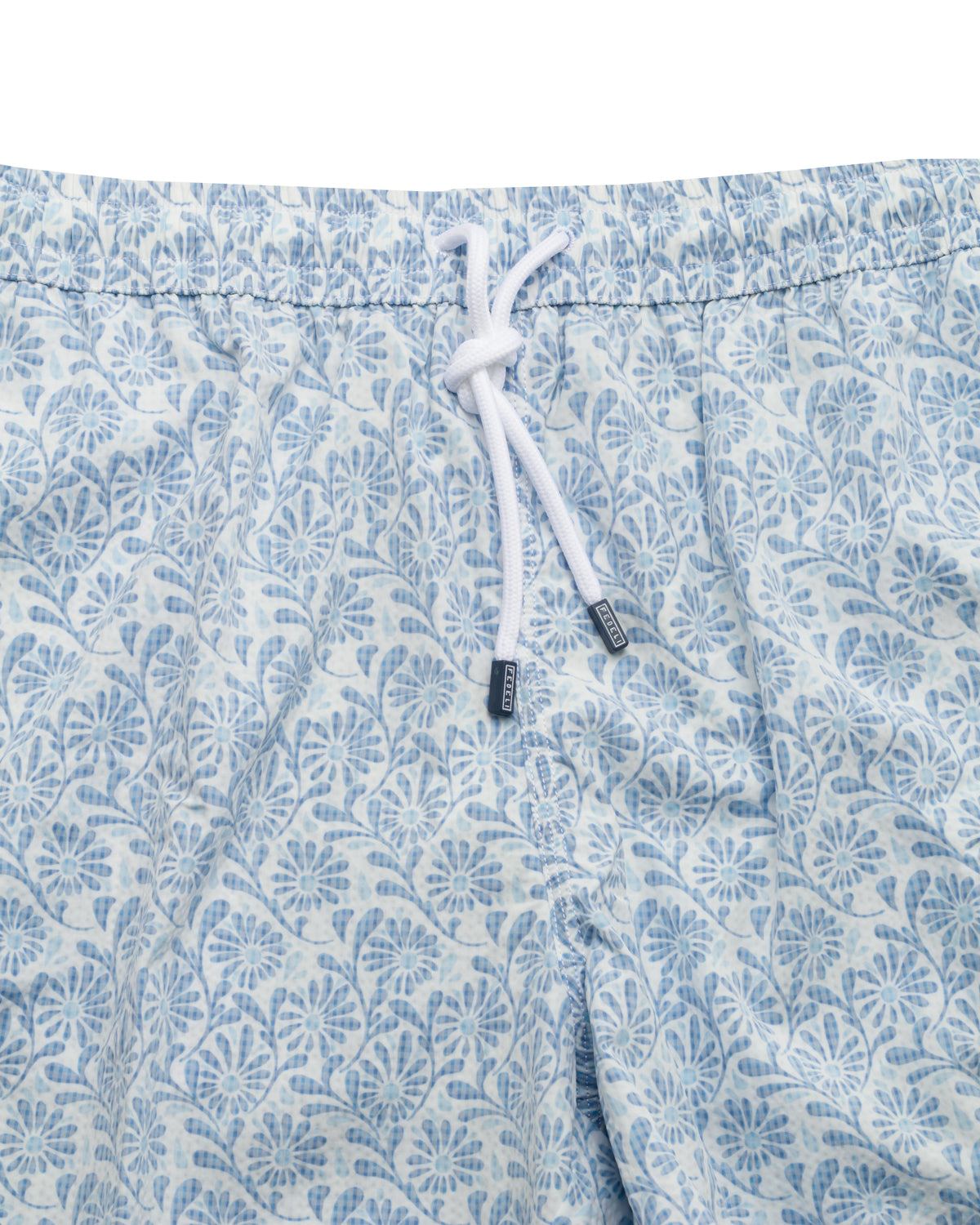 Airstop slim fit swim shorts with all-over print
