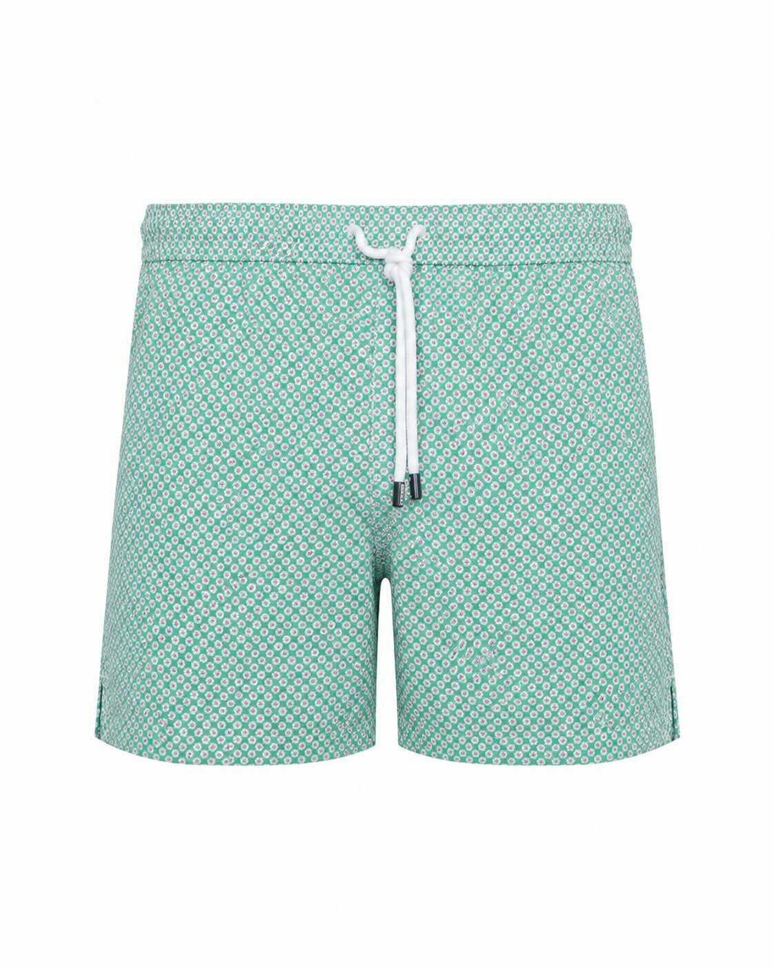 Airstop slim fit swim shorts with all-over print