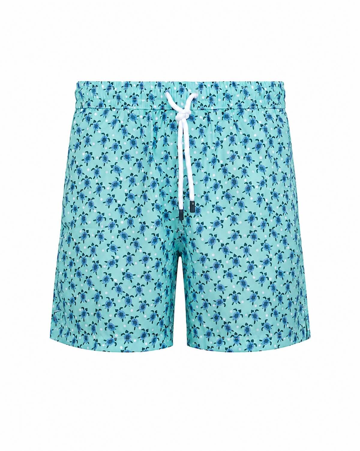 Airstop slim fit swim shorts with all-over print