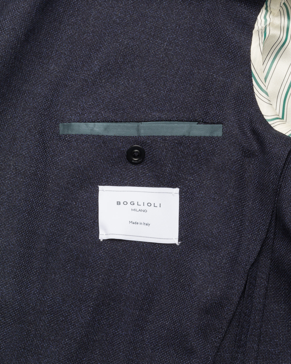 Double-breasted blazer virgin wool slim fit
