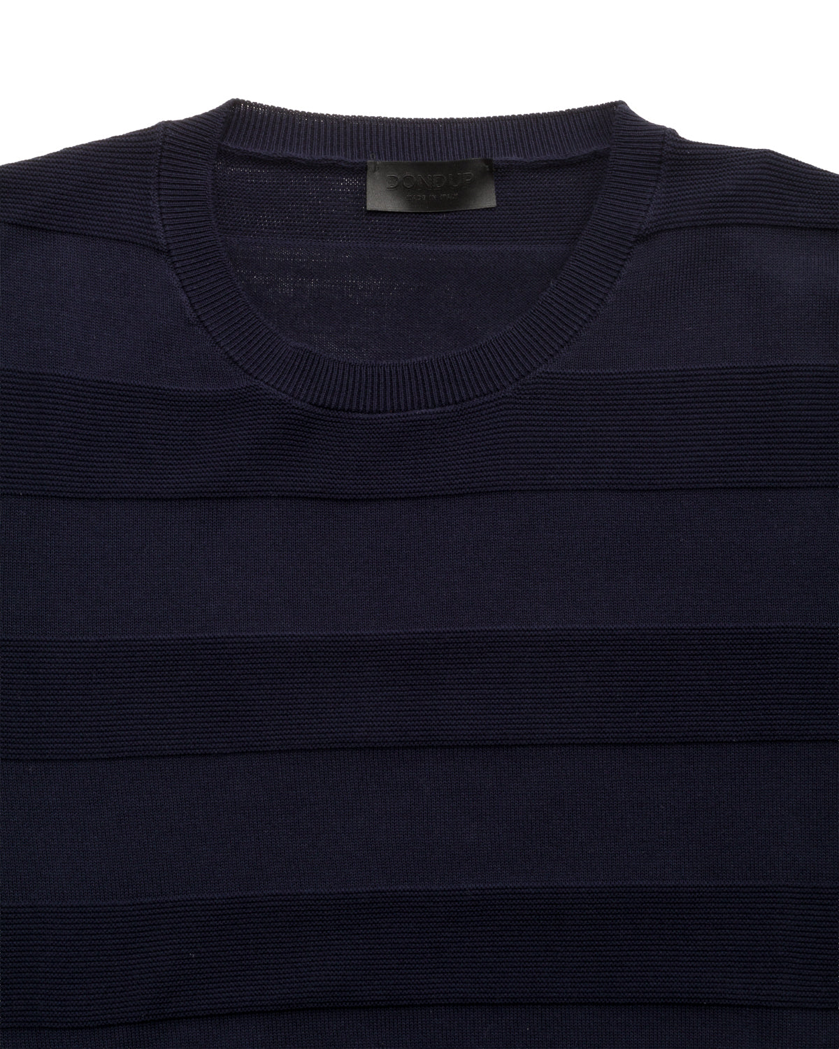 Cotton T-shirt, textured, relaxed fit