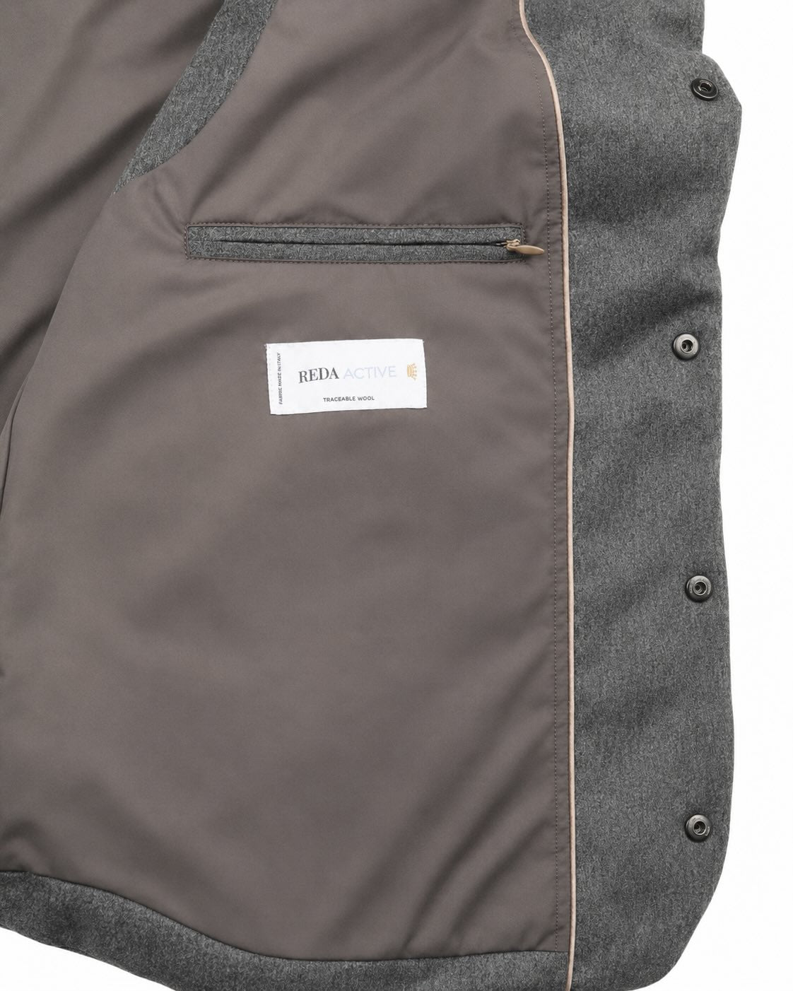 Virgin Wool Gilet in Grey