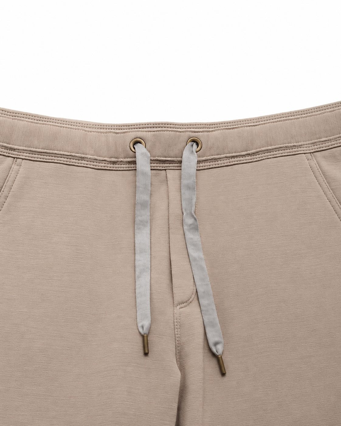 Jogginghose in Beige mit Kordelzug