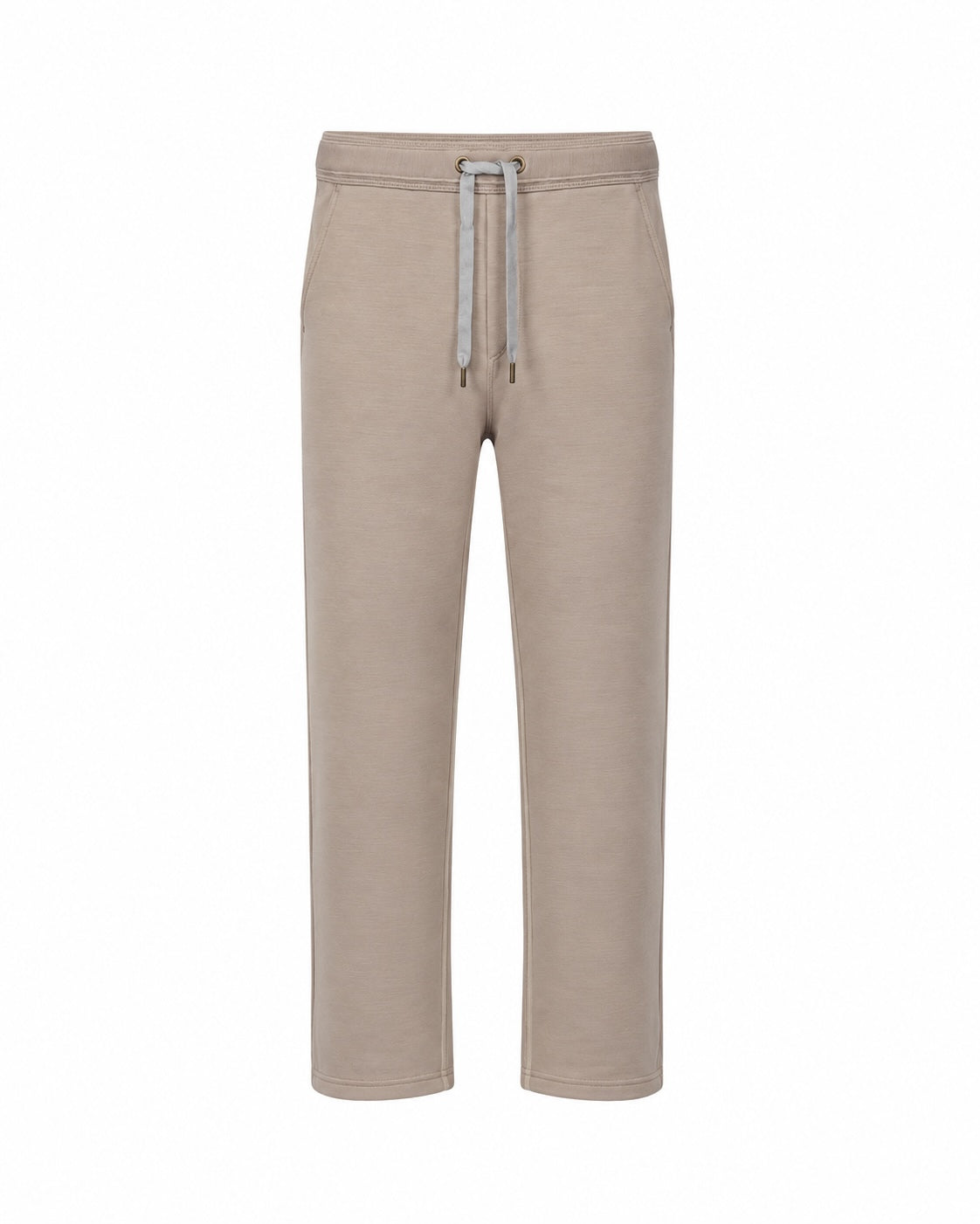 Jogginghose in Beige mit Kordelzug