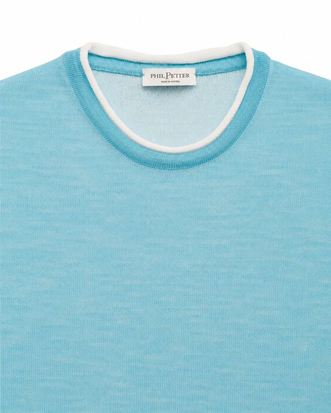 Lyocell Leinen Pullover Slim Fit
