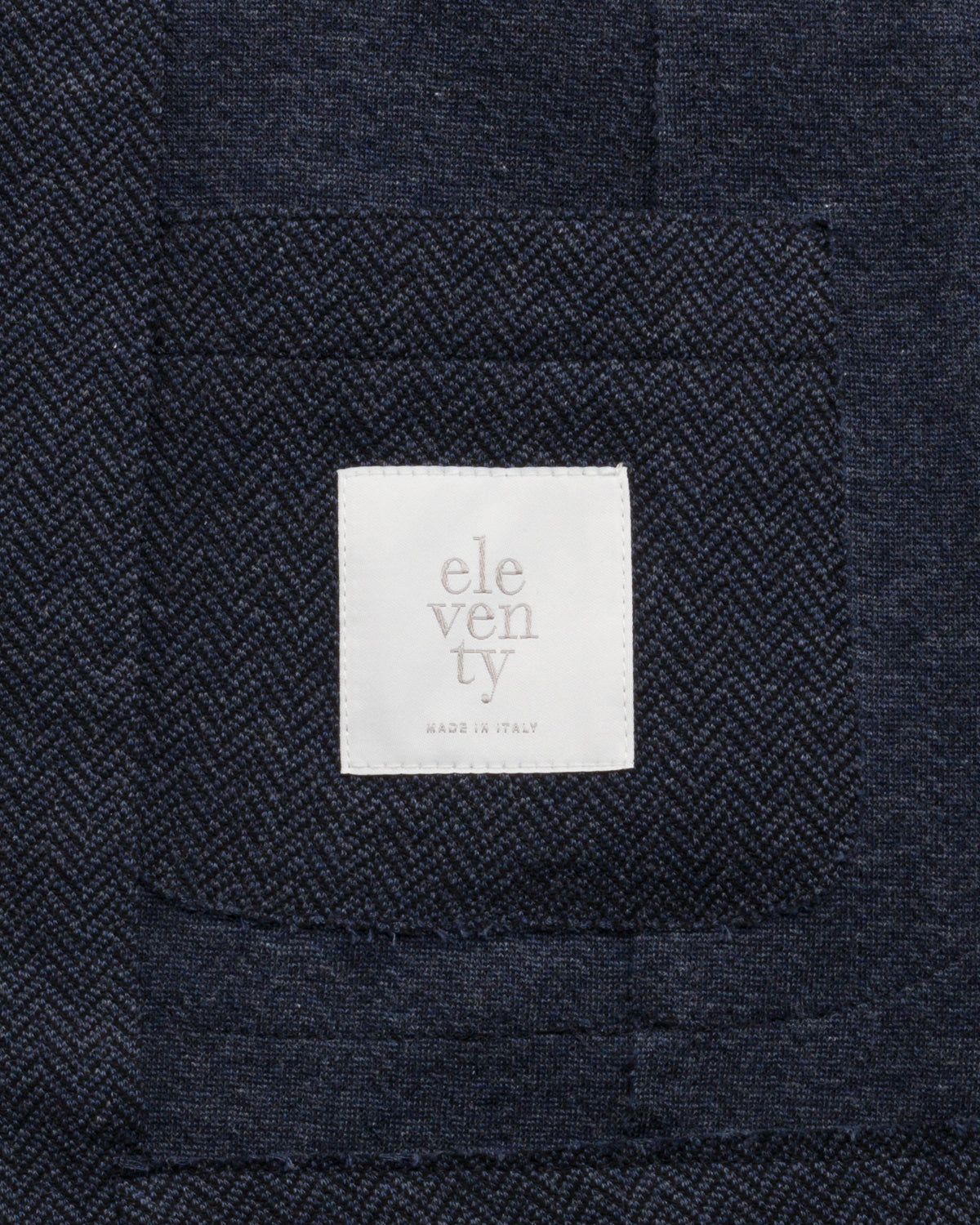 Cotton blend herringbone blazer, slim fit