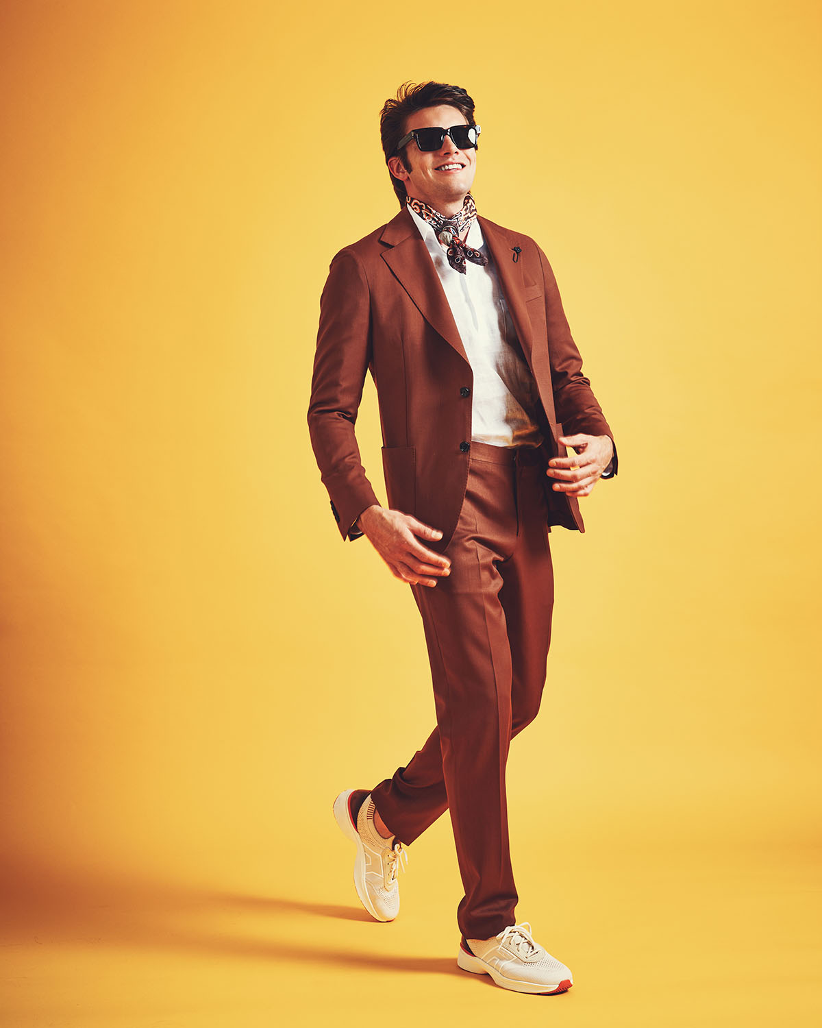Wollanzug Relaxed Slim Fit ungefüttert