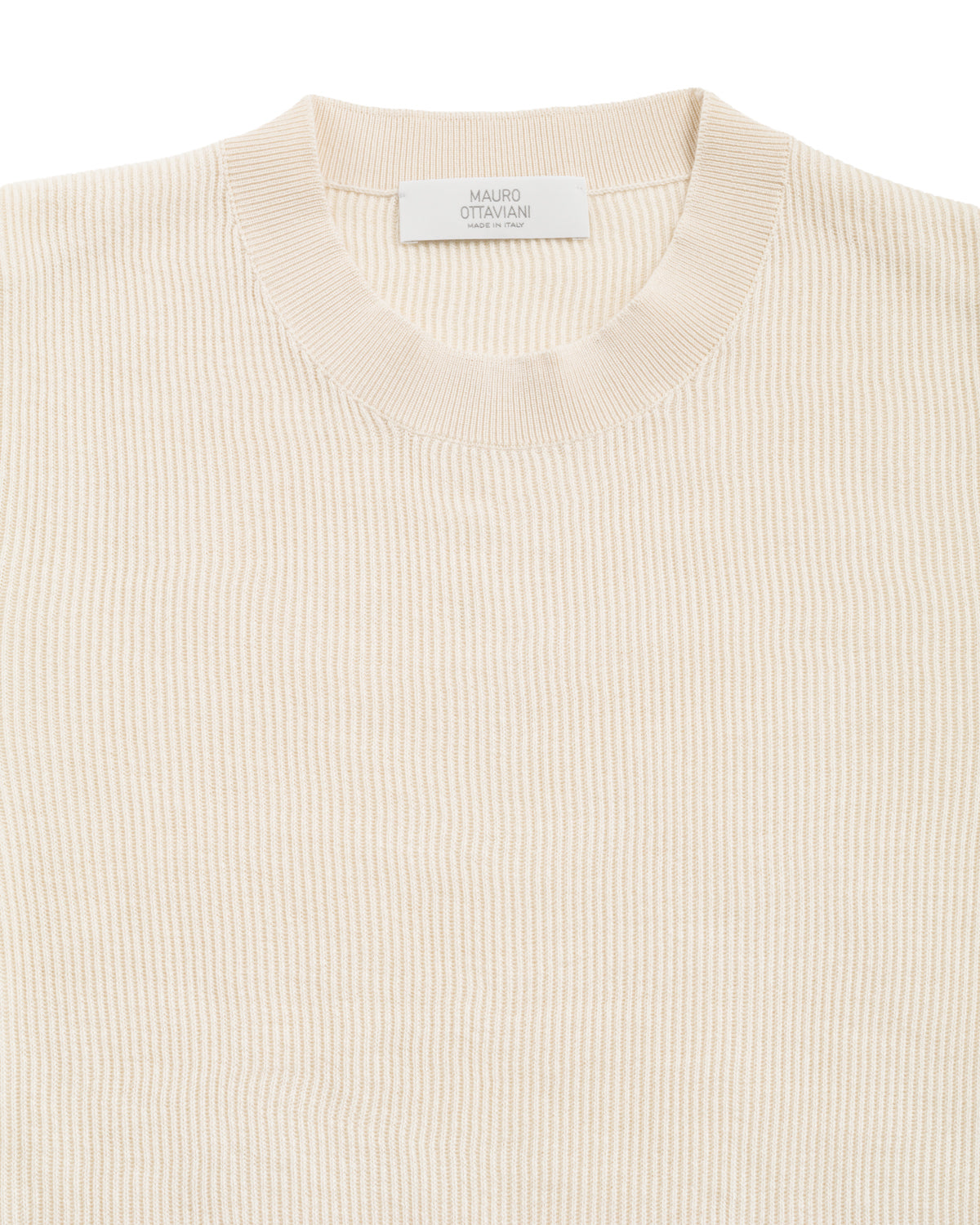 Seide Baumwolle T-Shirt Strick Slim Fit