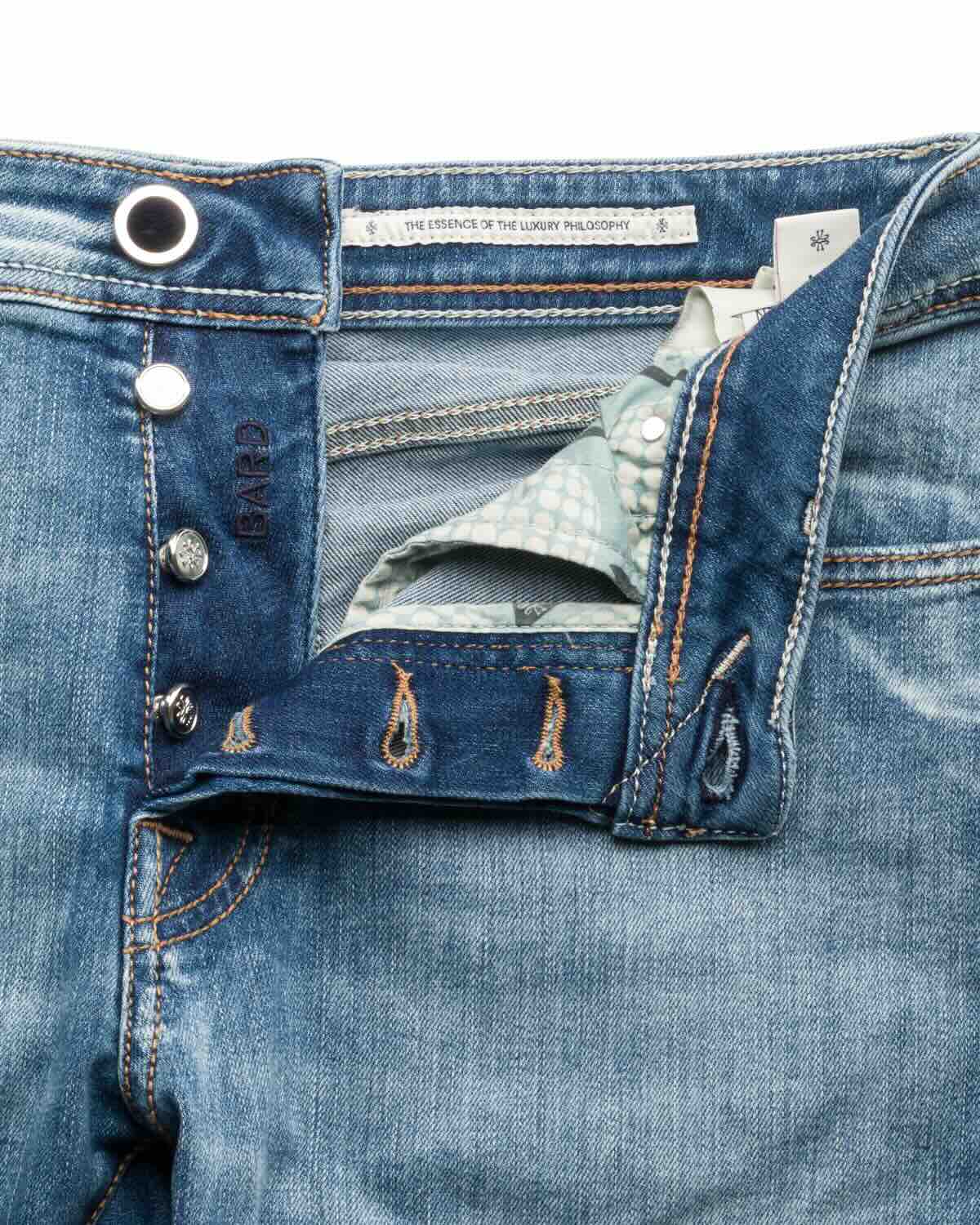 Bard Slim Fit Cotton Stretch Jeans