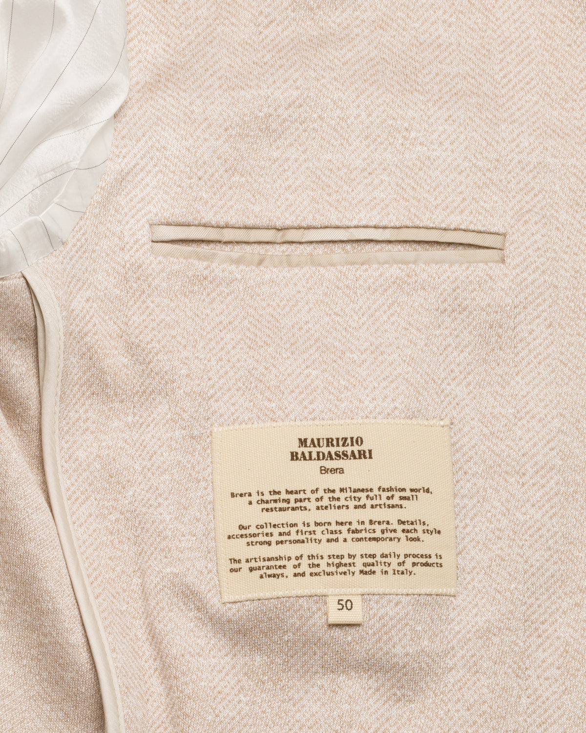 Summer blazer linen silk cotton slim fit