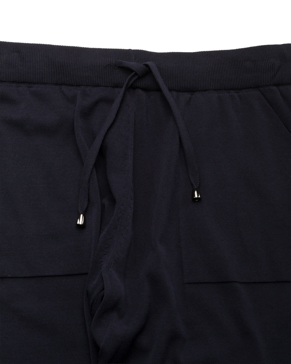 Trackpants Cotton Crepe Knit Relaxed Slim