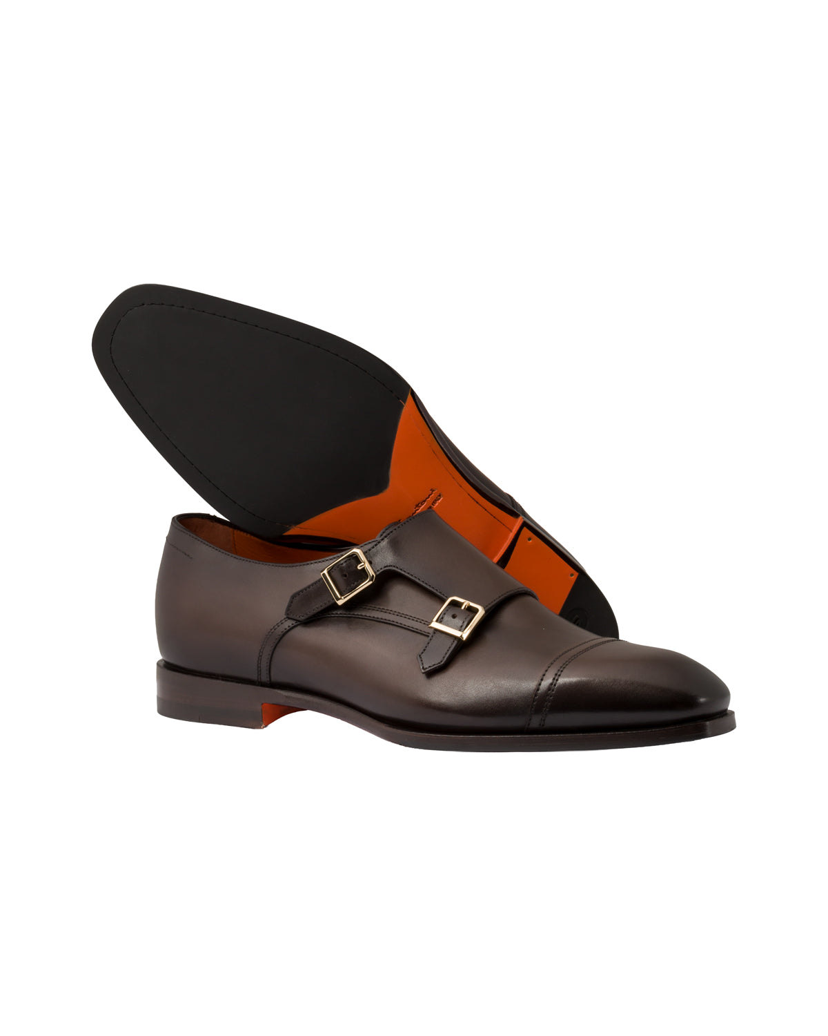 Santoni Double Monk AXEL Leder