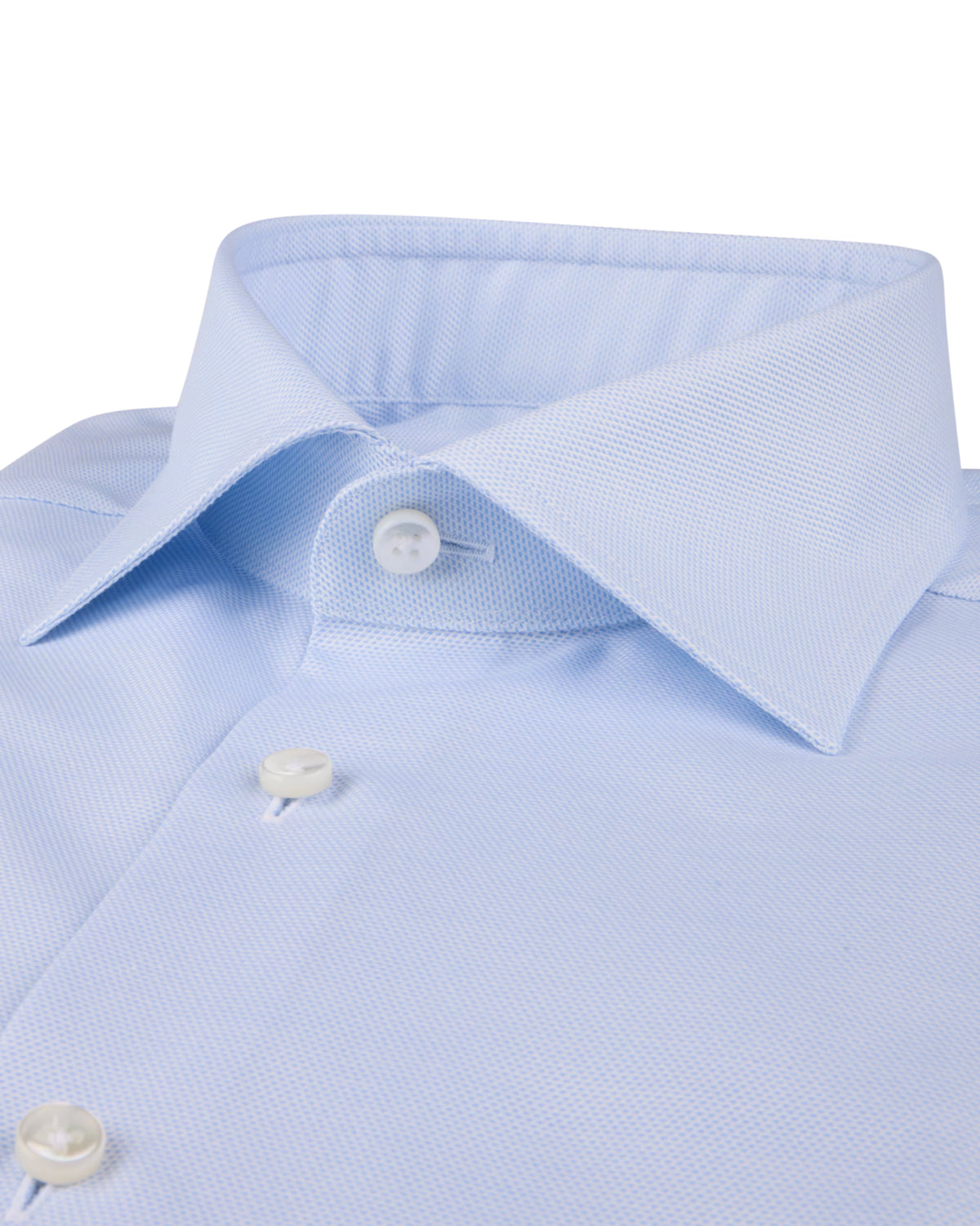Structured shirt, light blue, REGULAR