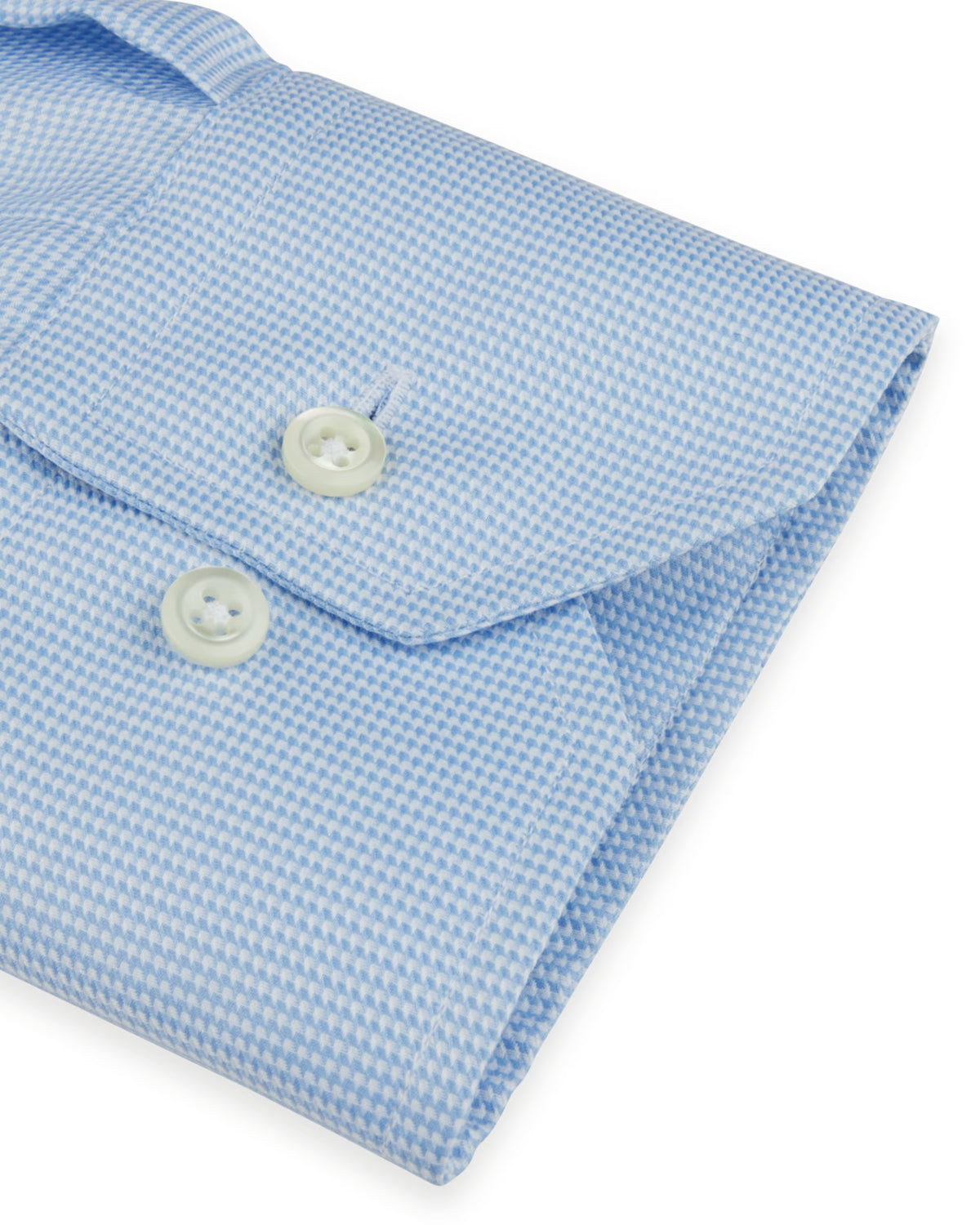 Twill shirt houndstooth pattern REGULAR