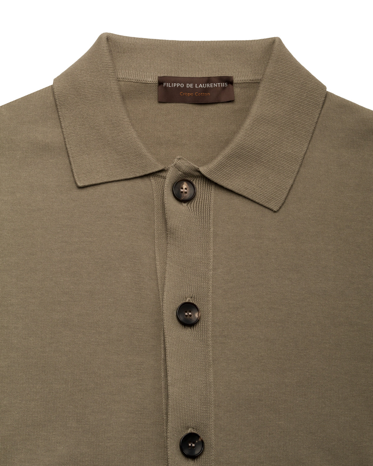 Shirtjacket Baumwollkrepp Strick Relaxed Slim