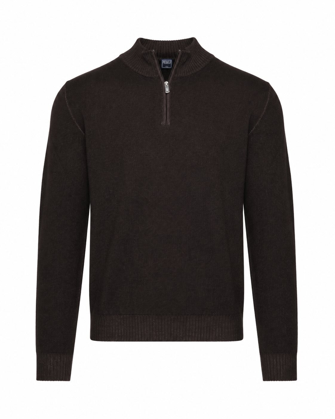 Knitted Troyer FAVONIO in Merino wool