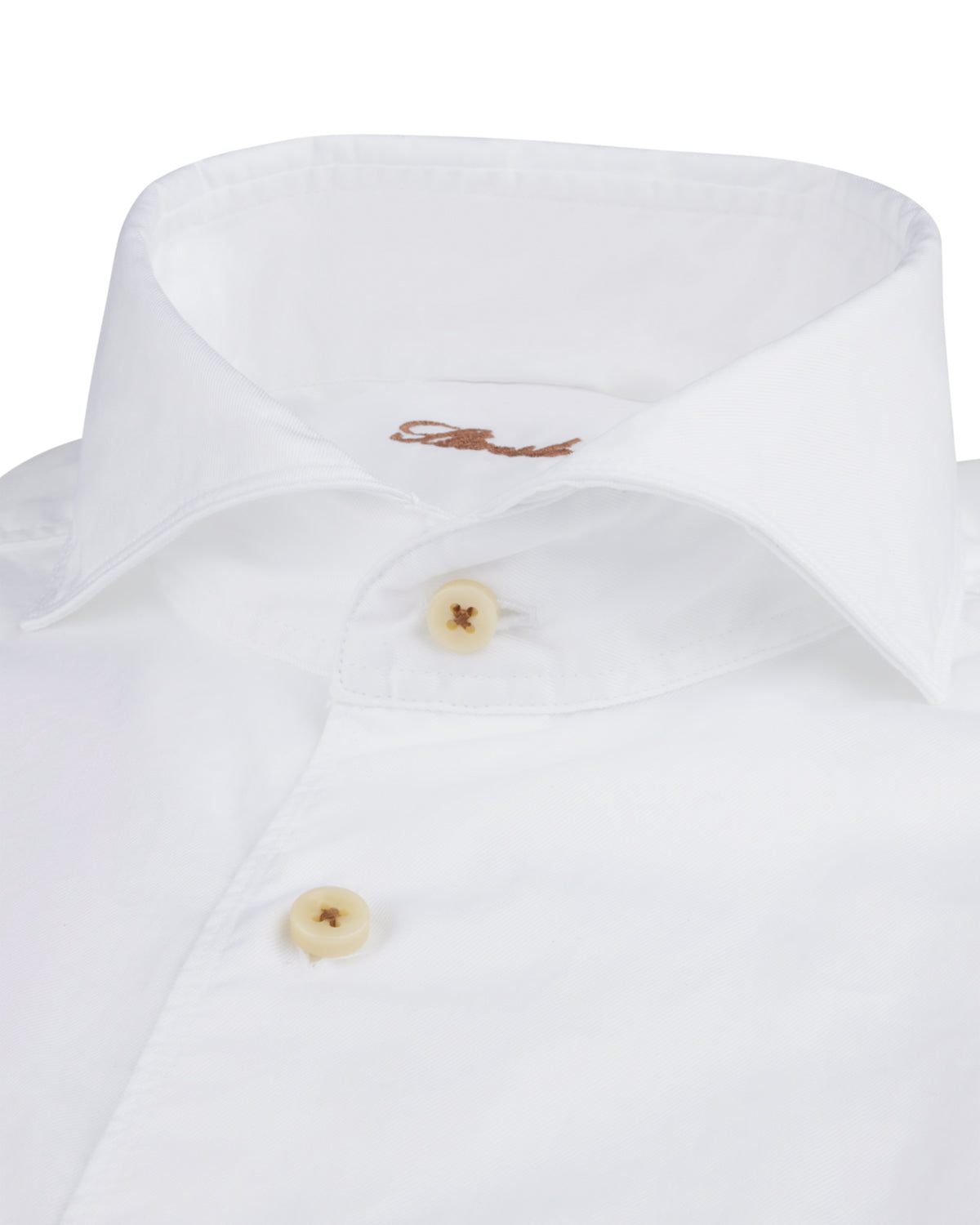 Twill shirt White SLIMLINE