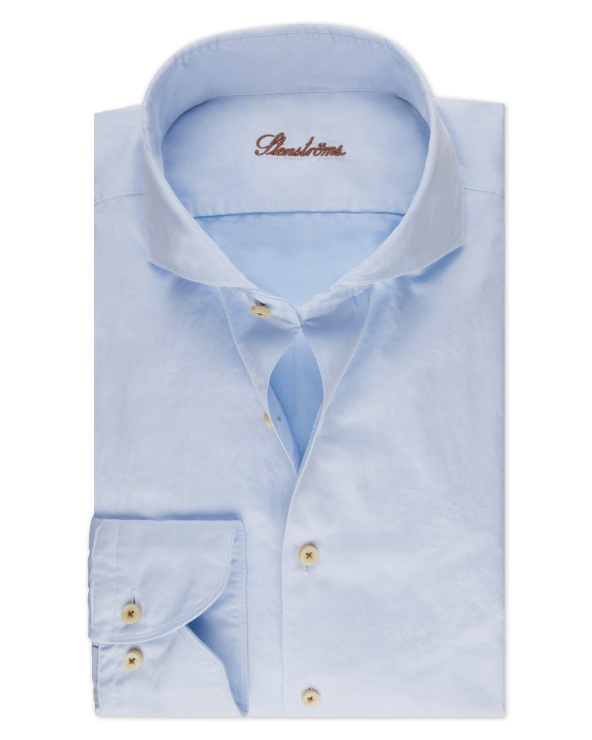Twill shirt light blue SLIMLINE