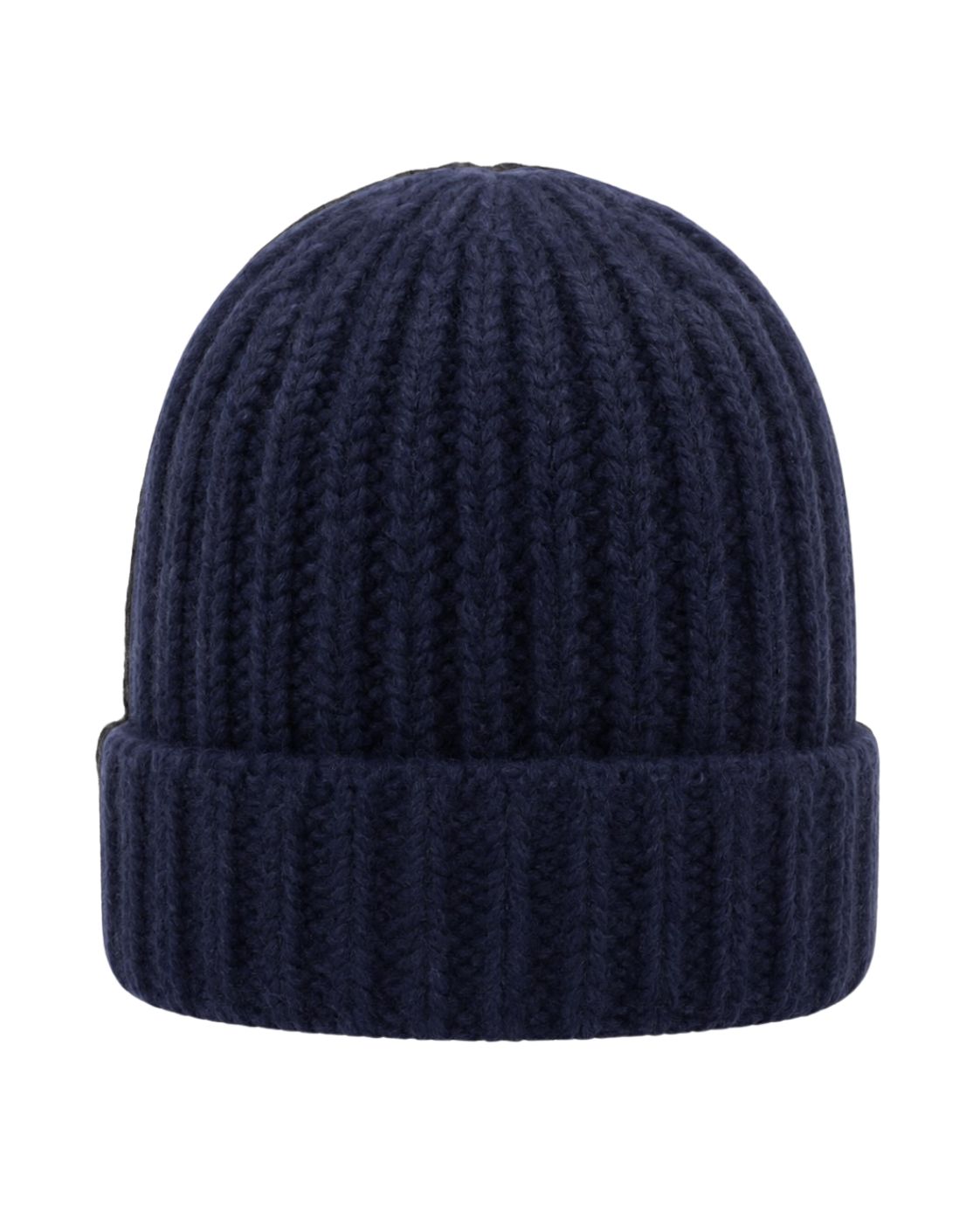 Rippstrickmütze ALEXTW aus Kaschmir in Blau
