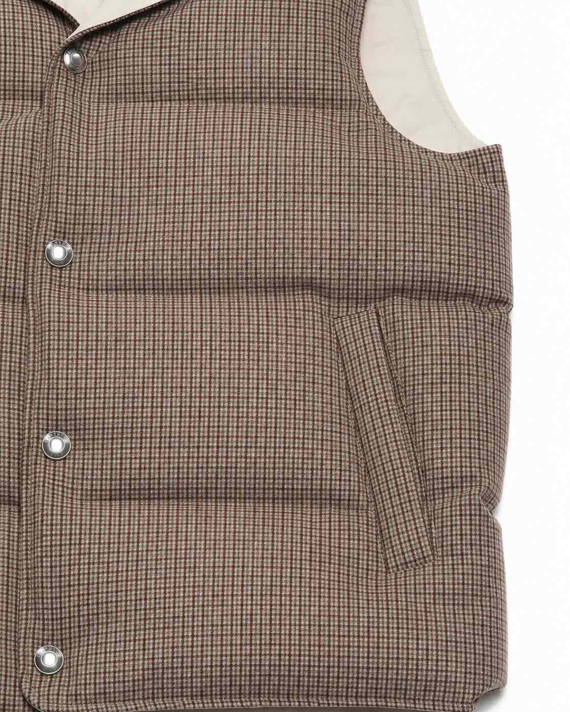 Wool and cashmere gilet