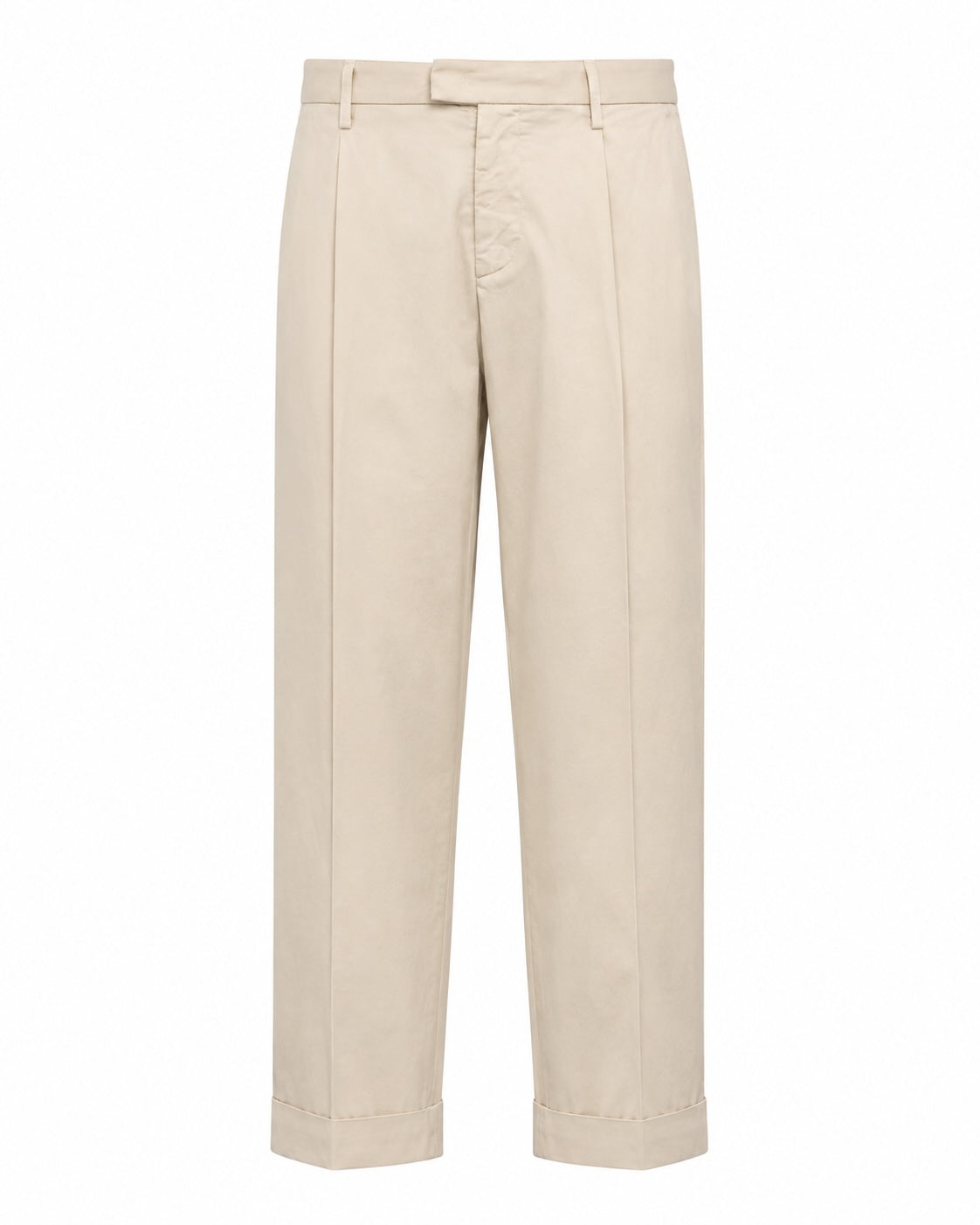 Summer chinos, cotton twill, relaxed fit