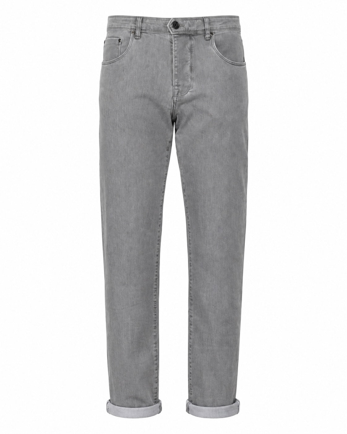 Regular Fit jeans in grey made of cotton and lyocell
