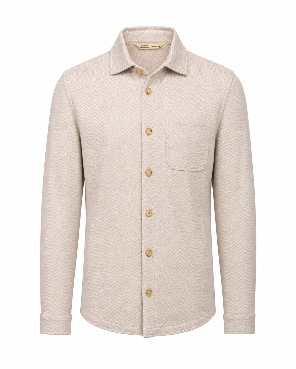 Overshirt Leinen Seide Baumwolle Relaxed Slim
