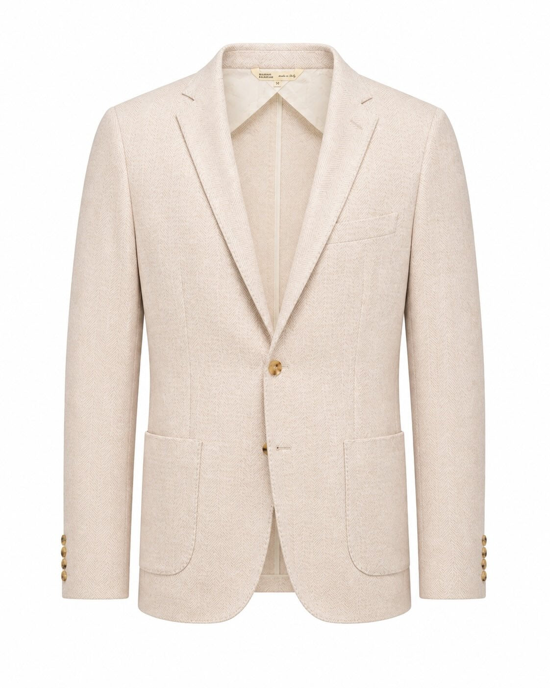 Sommerblazer Leinen Seide Baumwolle Slim Fit