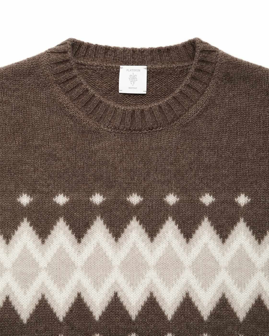 Pullover aus Kaschmir und Seide