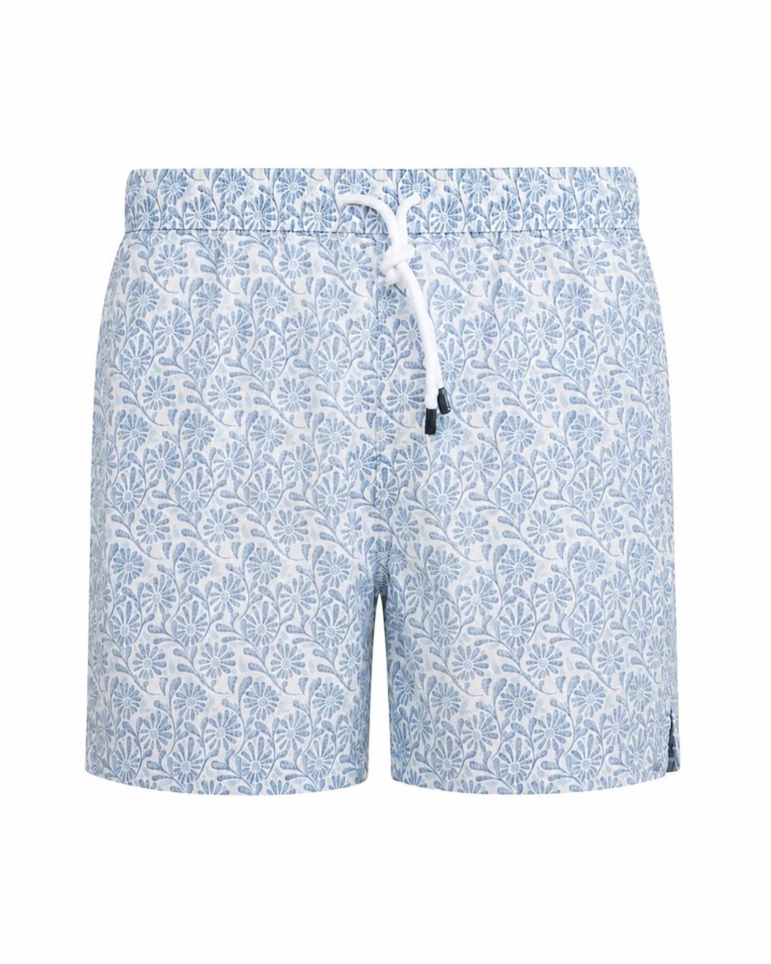 Airstop slim fit swim shorts with all-over print