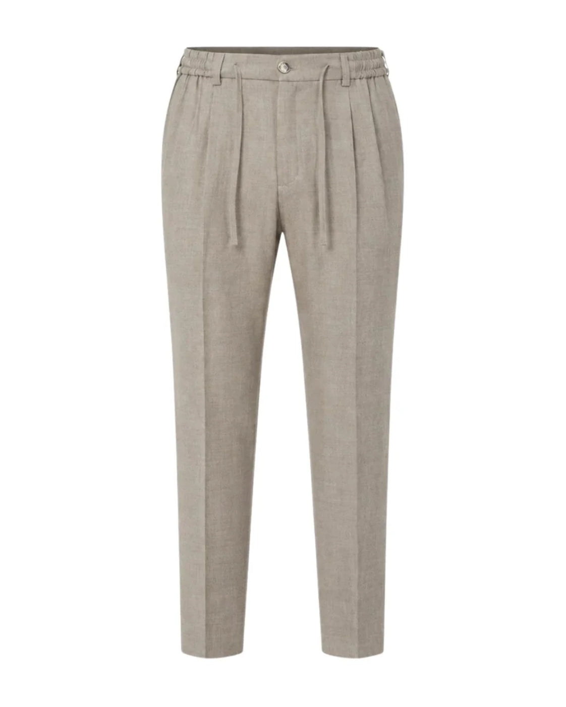 Chino Dennis aus Wollmix im Tapered Fit