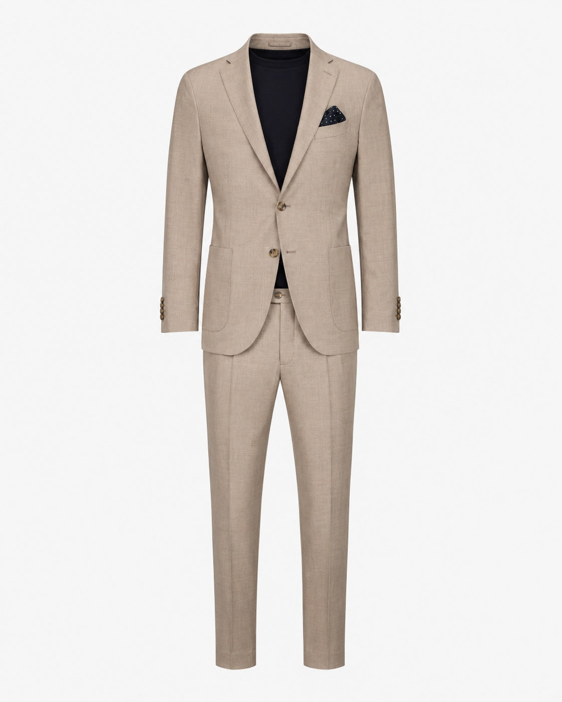 Wollanzug Slim Fit