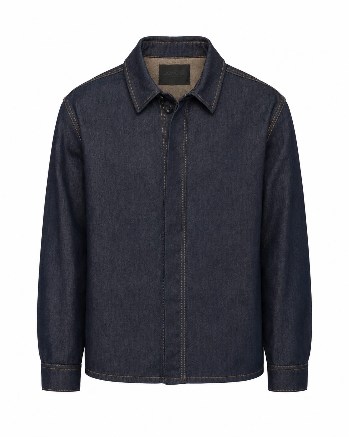 Raw Denim Shirt Jacket Relaxed Fit Baumwolle