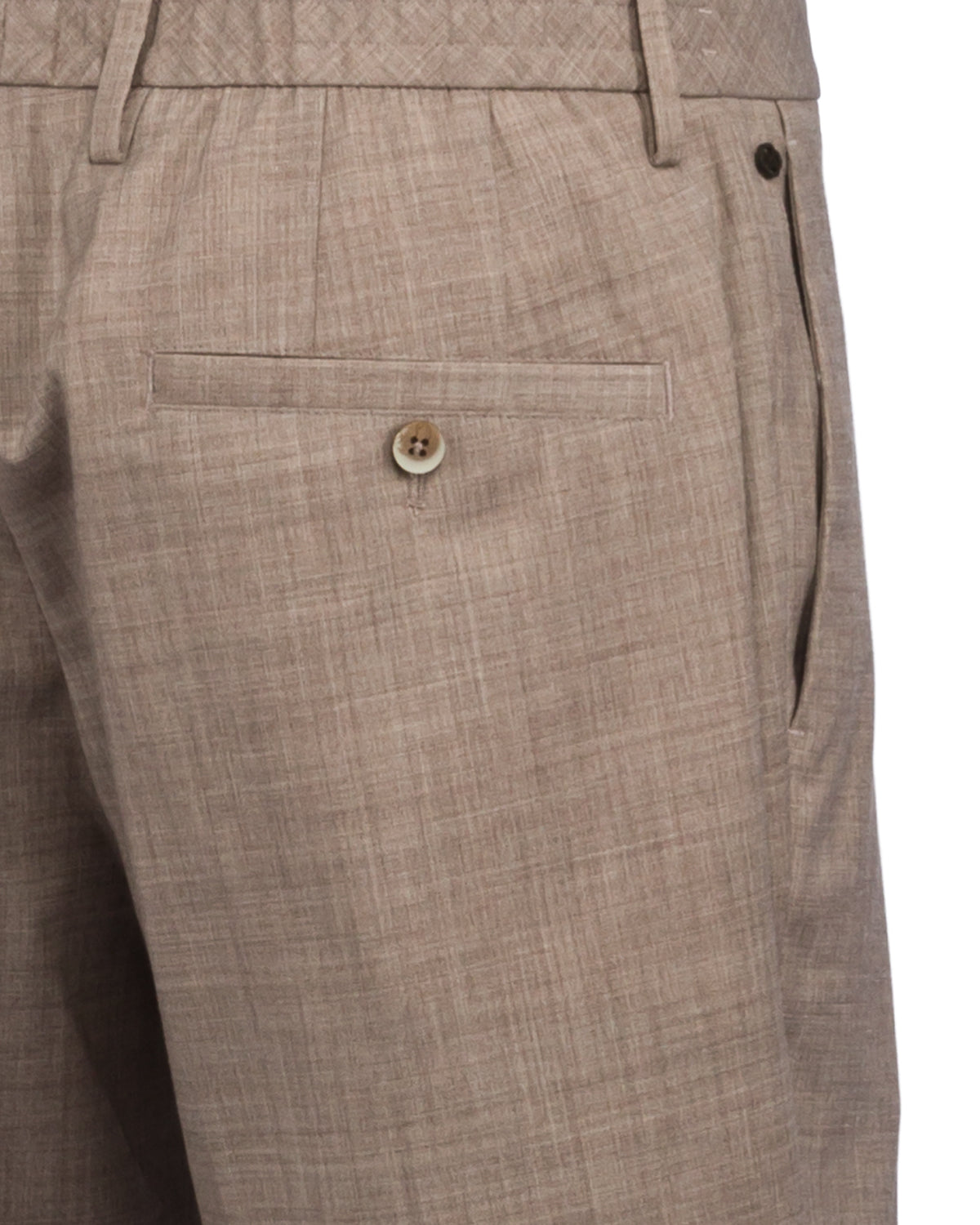 DavideShorts Virgin Wool Mix Relaxed Slim