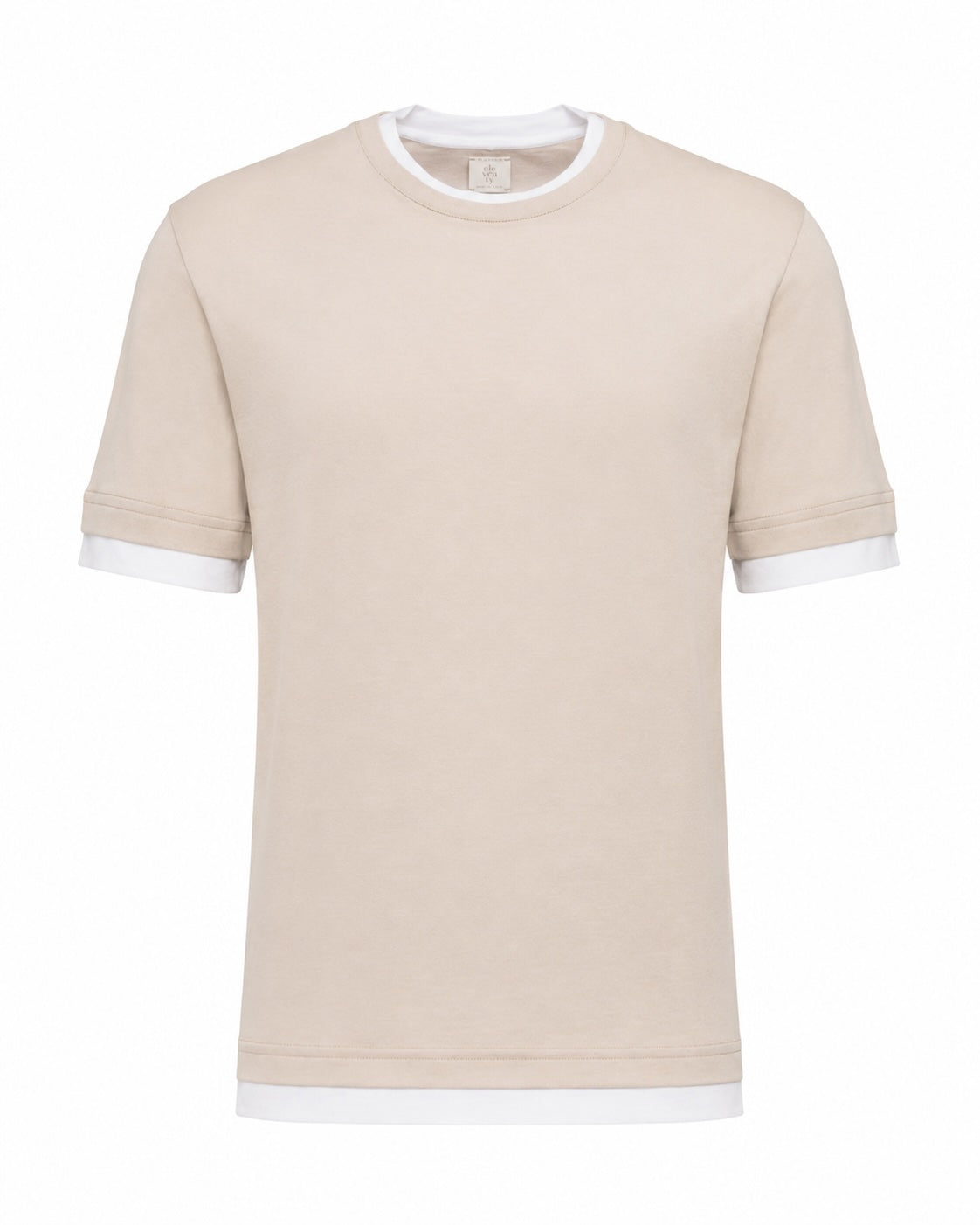 Baumwoll Twill T-Shirt Relaxed Fit